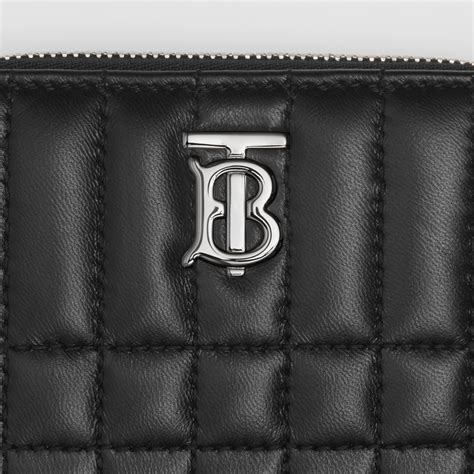 burberry quilted leather lola zip wallet|Quilted Leather Lola Zip Wallet .